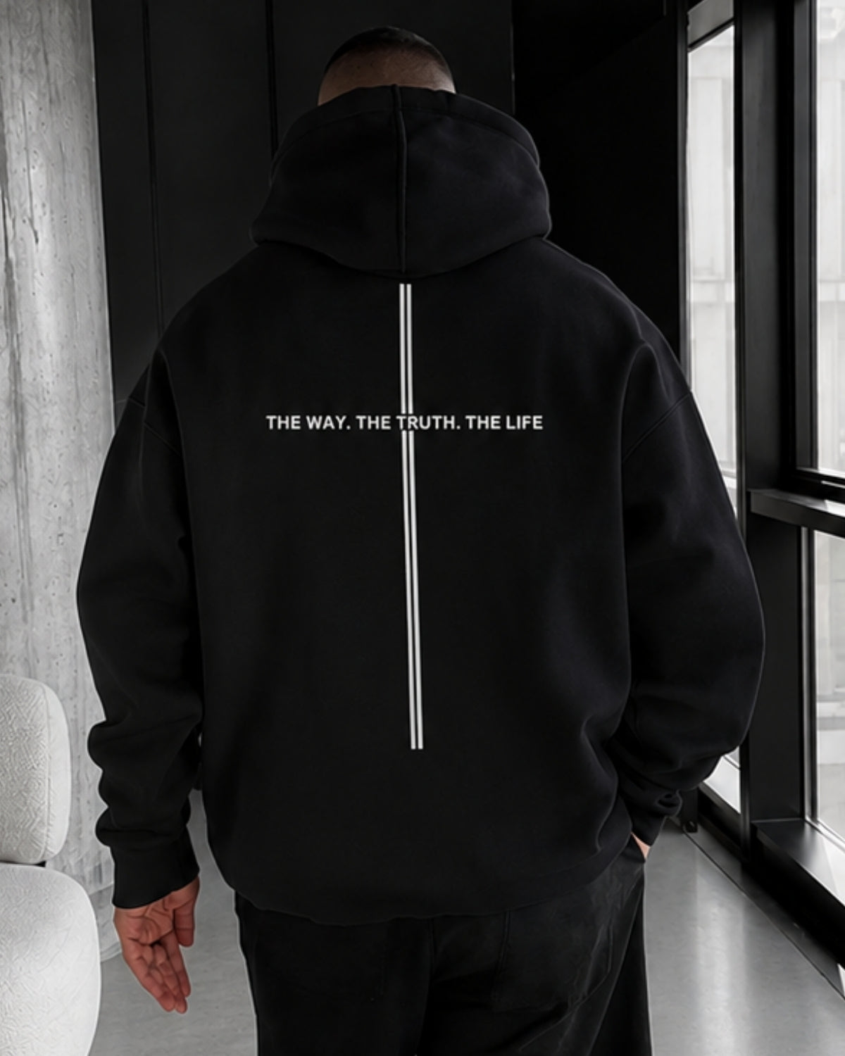 THE WAY, THE TRUTH,THE LIFE - Oversized Hoodie [ Unisex ]