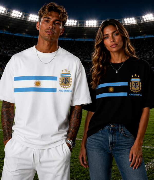 Argentina 🇦🇷 - Oversized T-shirt  [ Unisex ]