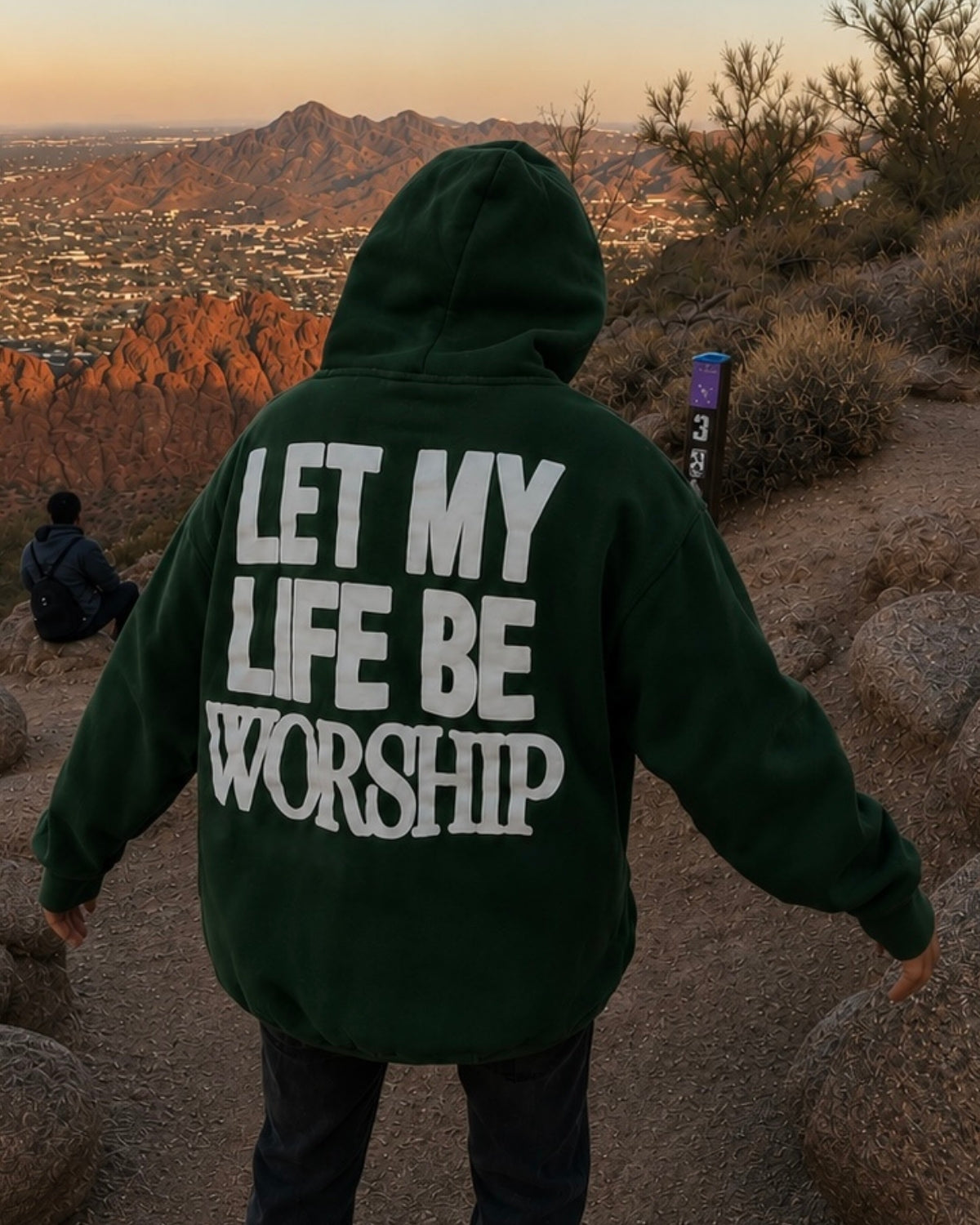 LET MY LIFE BE WORSHIP - Oversized Hoodie [ Unisex ]