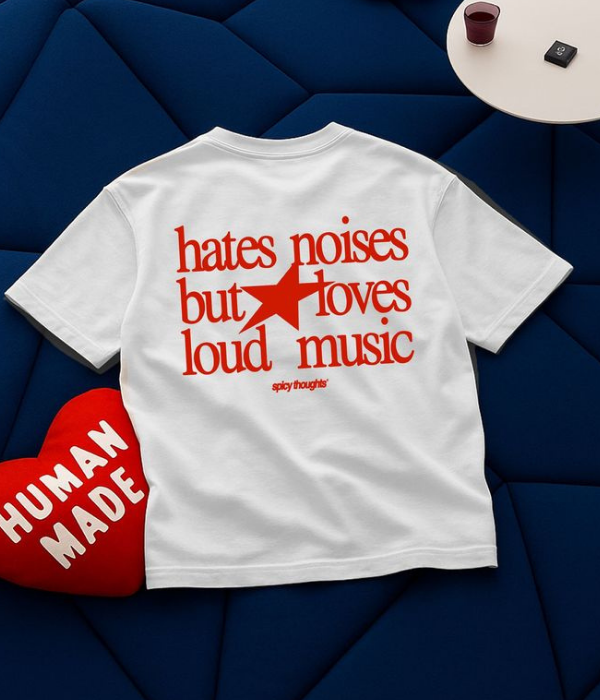 loud music - Oversized T-shirt  [ Unisex ]