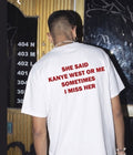 KANYE WEST OR ME ? - Oversized T-shirt  [ Unisex ]