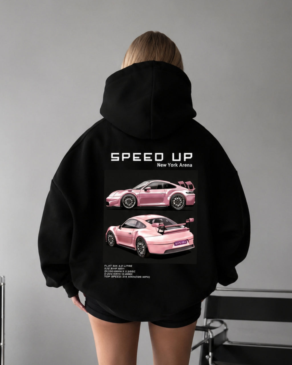 SPEED UP - Women Oversized Hoodie