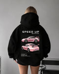 SPEED UP - Women Oversized Hoodie