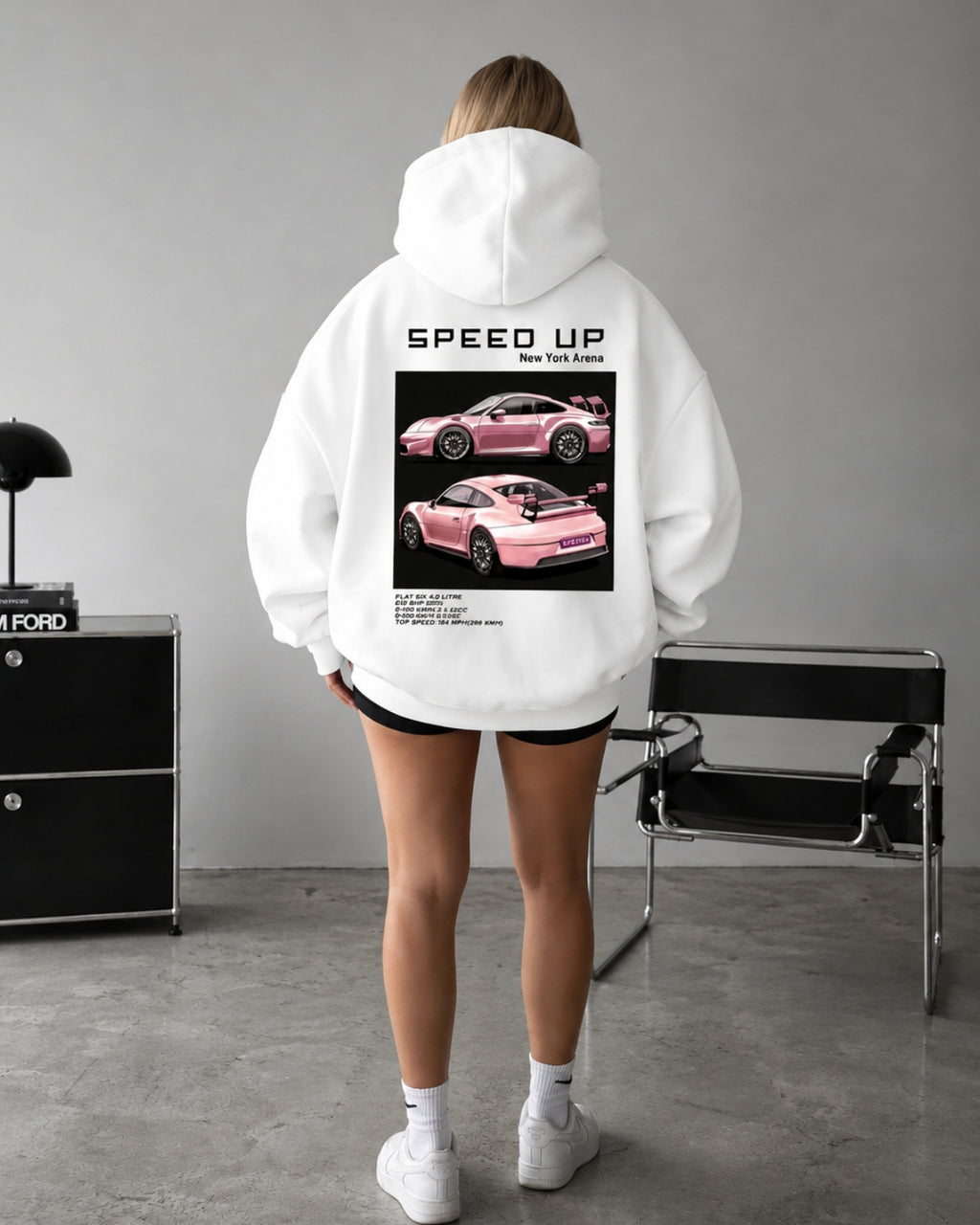 SPEED UP - Women Oversized Hoodie