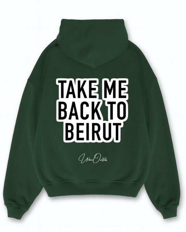 TAKE ME BACK TO BEIRUT - Oversized Hoodie [ Unisex ]
