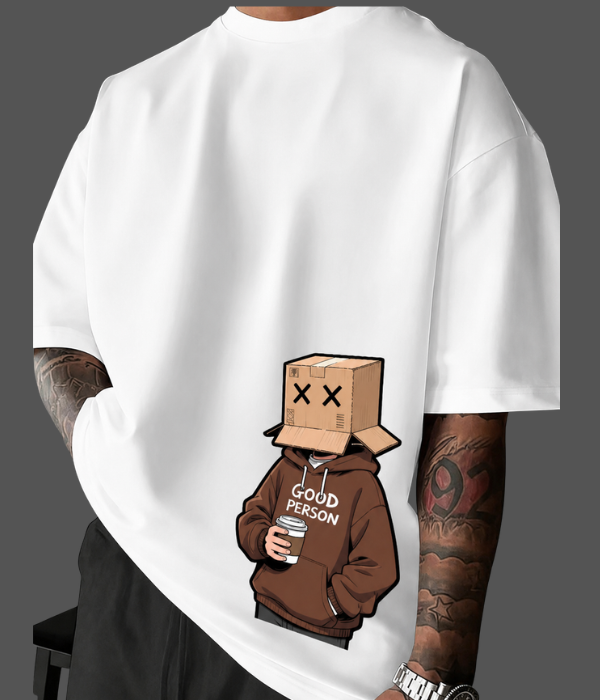 Good Person -  Men Oversized T-shirt [ Unisex ]