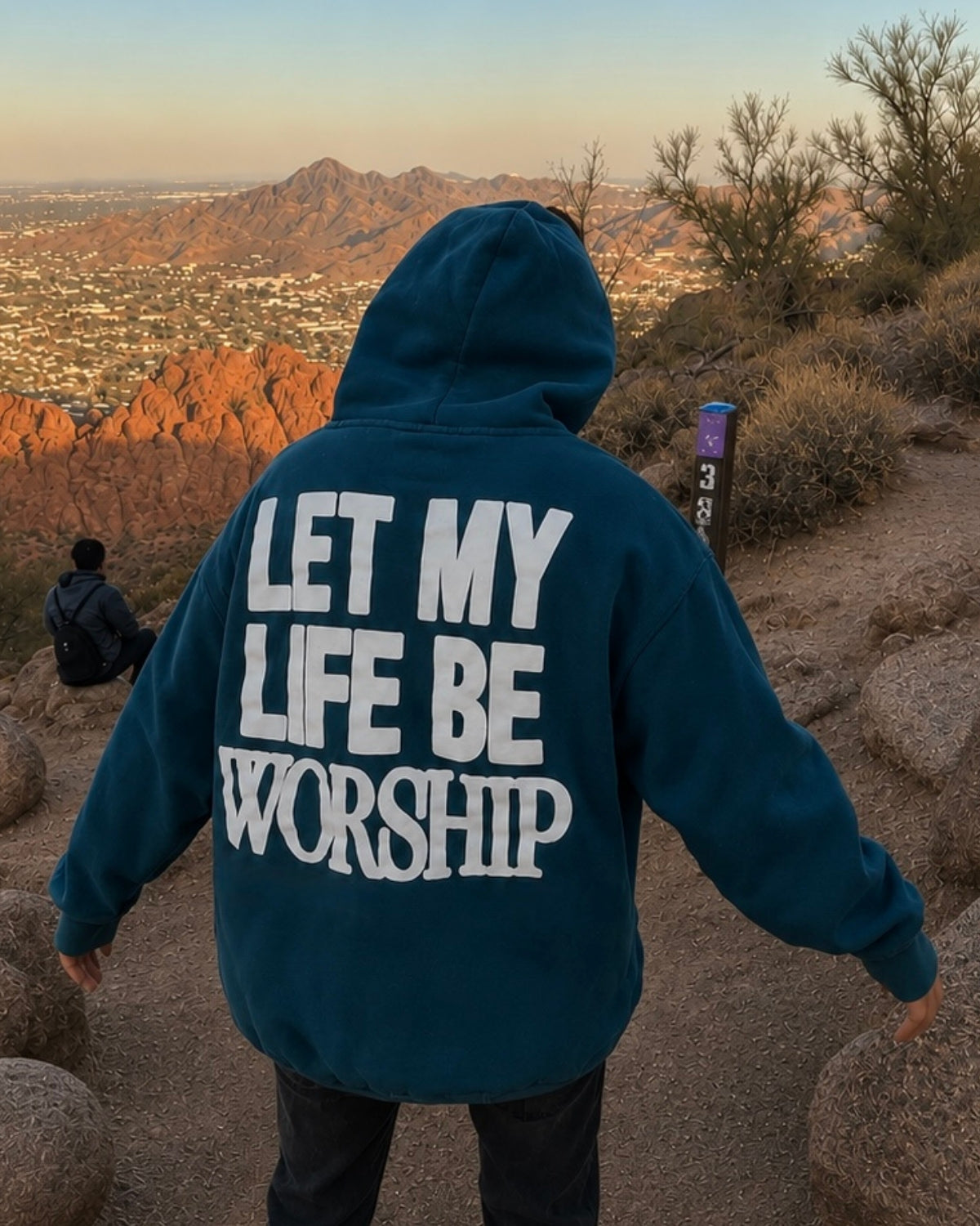 LET MY LIFE BE WORSHIP - Oversized Hoodie [ Unisex ]