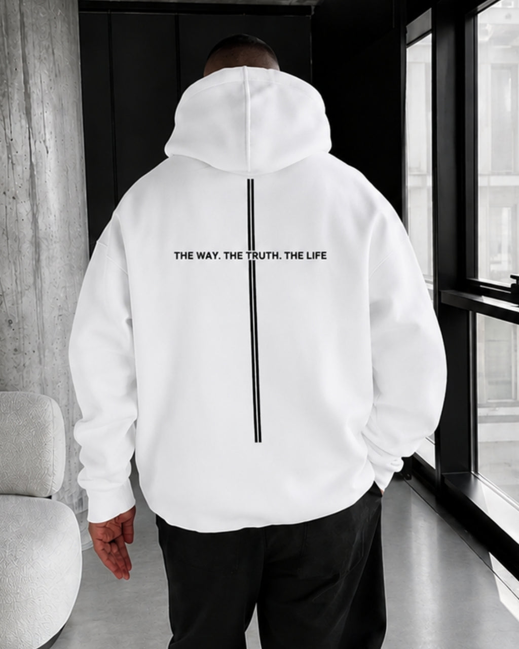 THE WAY, THE TRUTH,THE LIFE - Oversized Hoodie [ Unisex ]