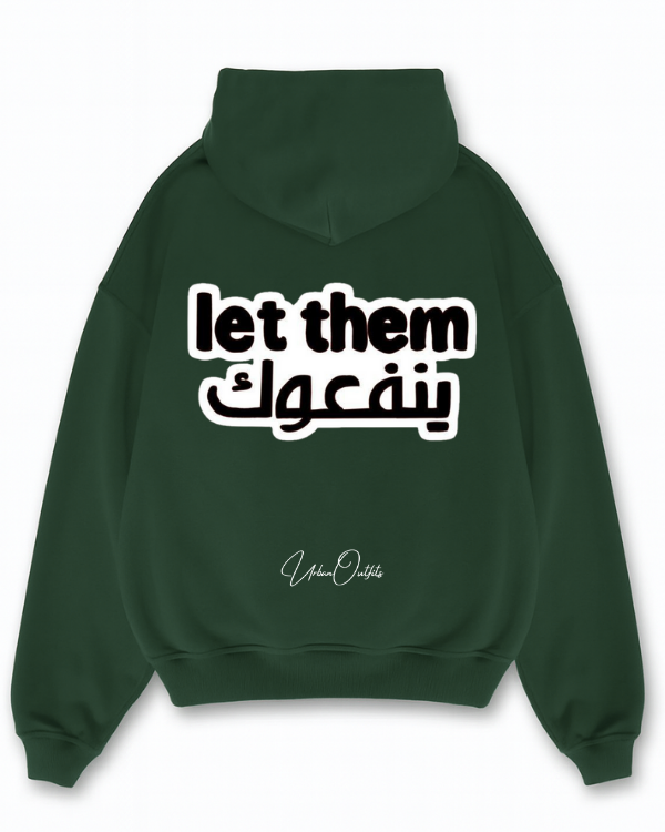 LET THEM ينفعوك - Oversized Hoodie [ Unisex ]