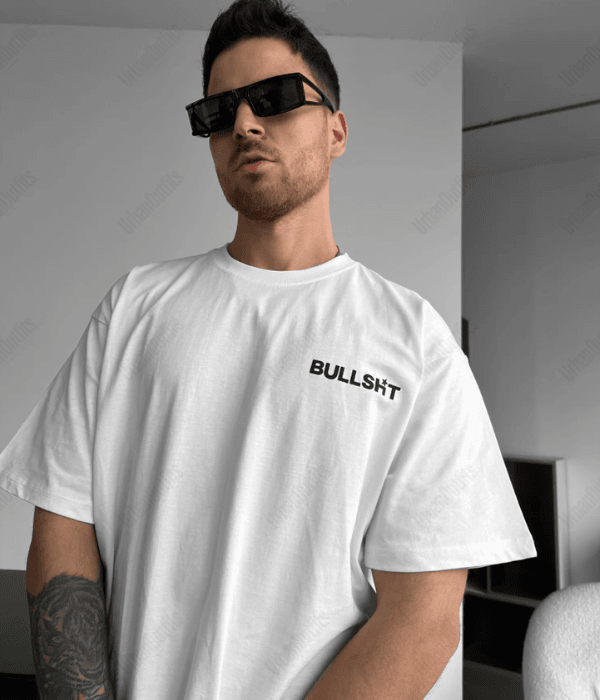 Less Bullshit More Kissing -  Men Oversized T-shirt [ Unisex ]