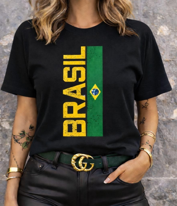 Brazil  - Women Oversized T-shirt  [ Unisex ]