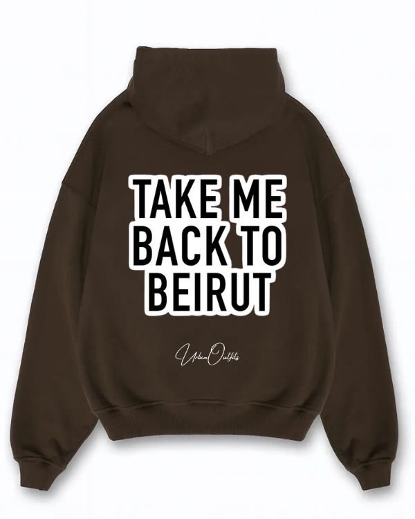 TAKE ME BACK TO BEIRUT - Oversized Hoodie [ Unisex ]