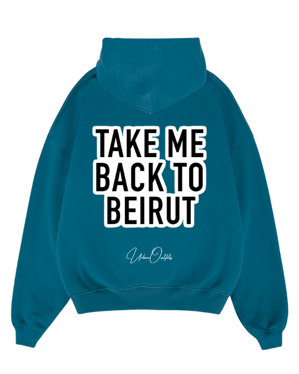 TAKE ME BACK TO BEIRUT - Oversized Hoodie [ Unisex ]