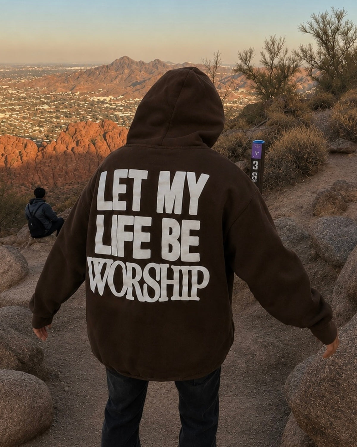 LET MY LIFE BE WORSHIP - Oversized Hoodie [ Unisex ]