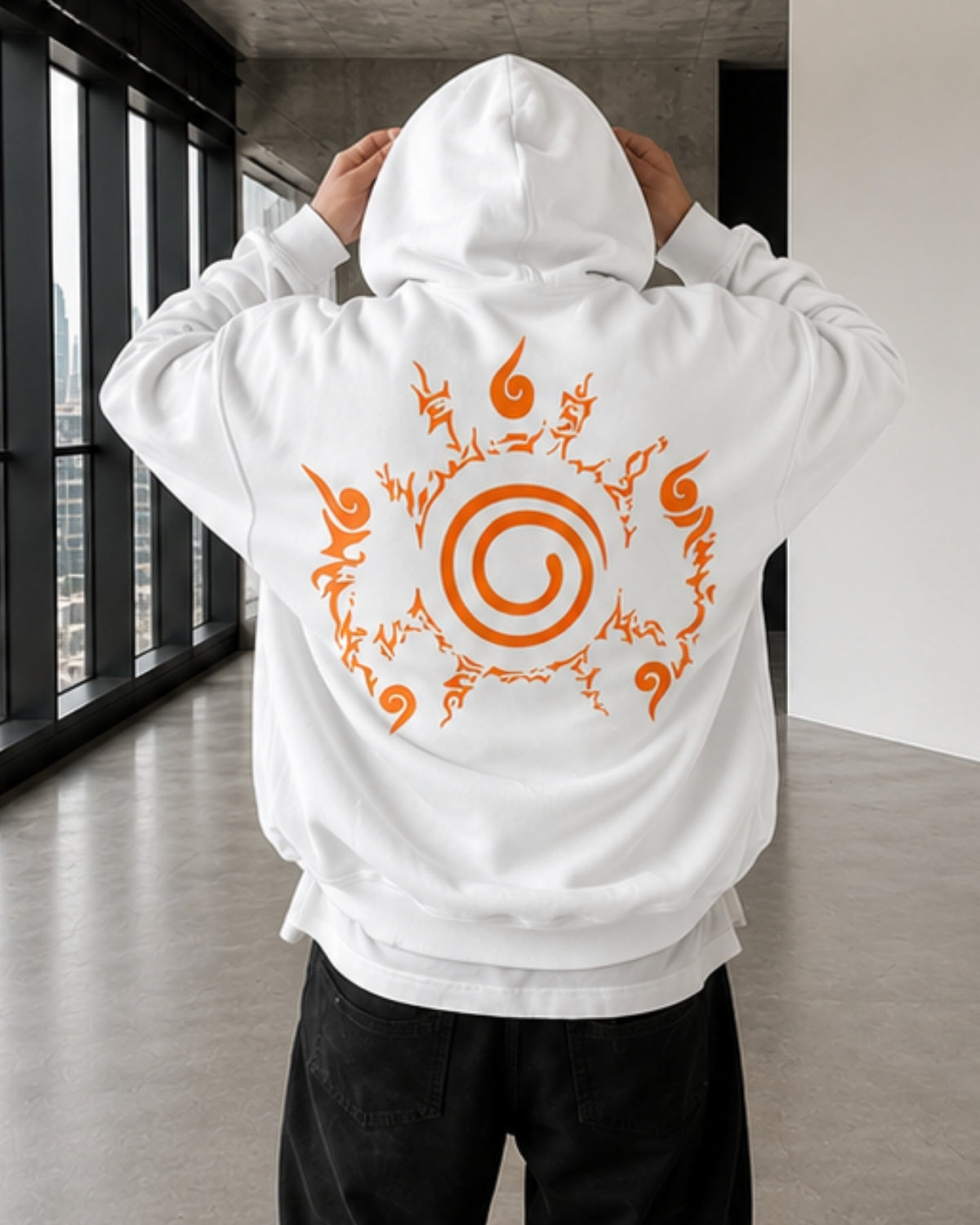 NARUT(O)  - Oversized Hoodie [ Unisex ]