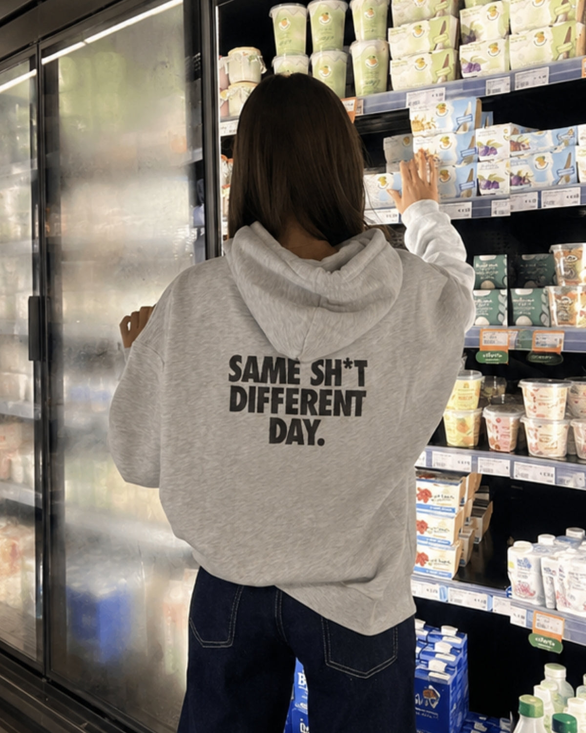 SAME SH*T DIFFERENT DAY. - Women Oversized Hoodie