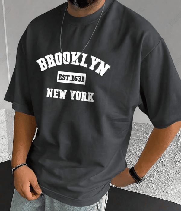 Brooklyn -  Men Oversized T-shirt [ Unisex ]