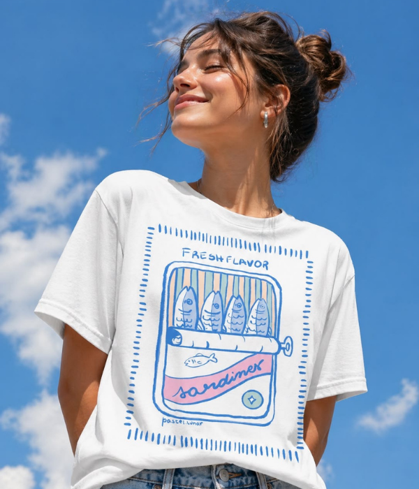 SARDINES - Women Oversized T-shirt