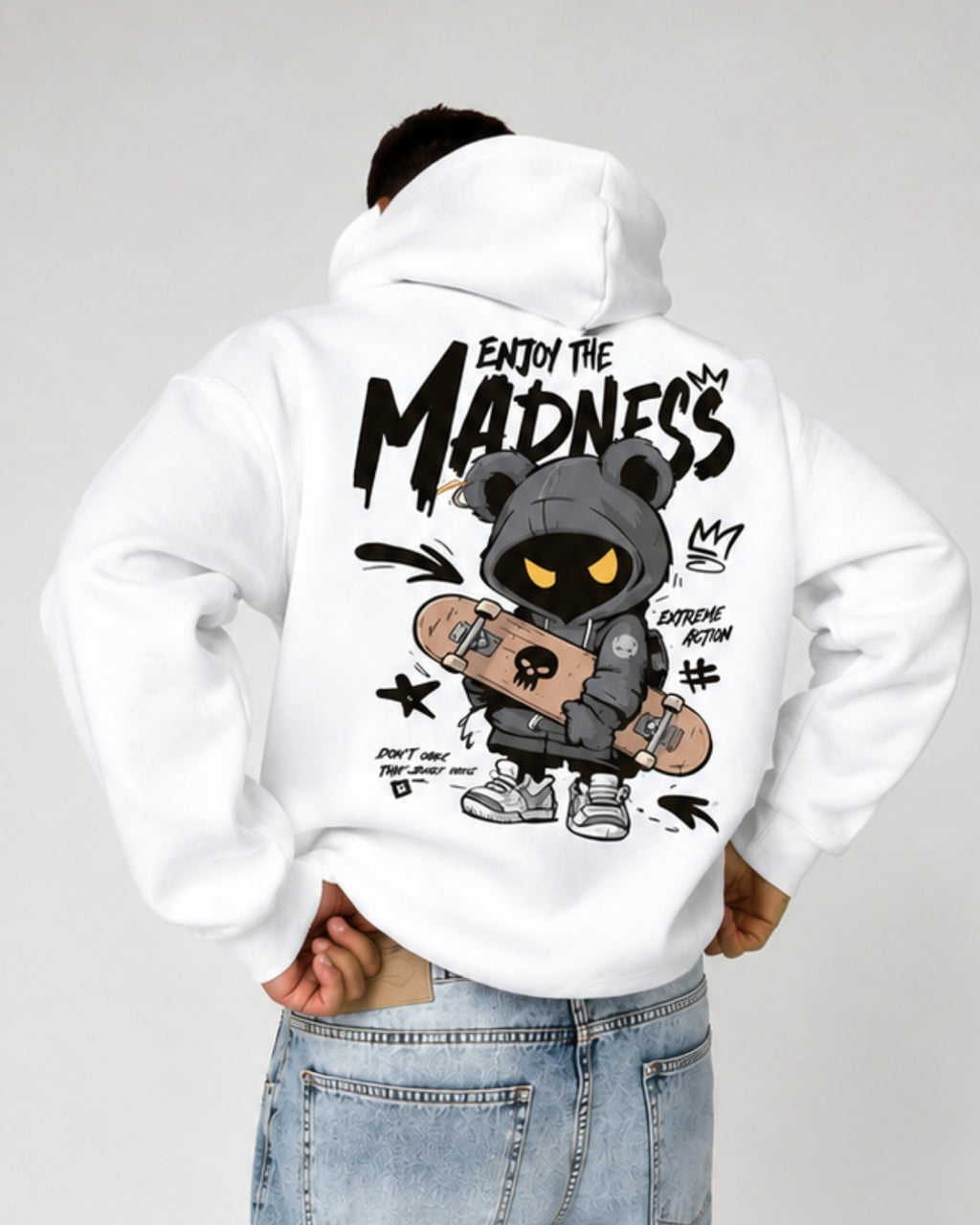 ENJOY THE MADNESS - Oversized Hoodie [ Unisex ]