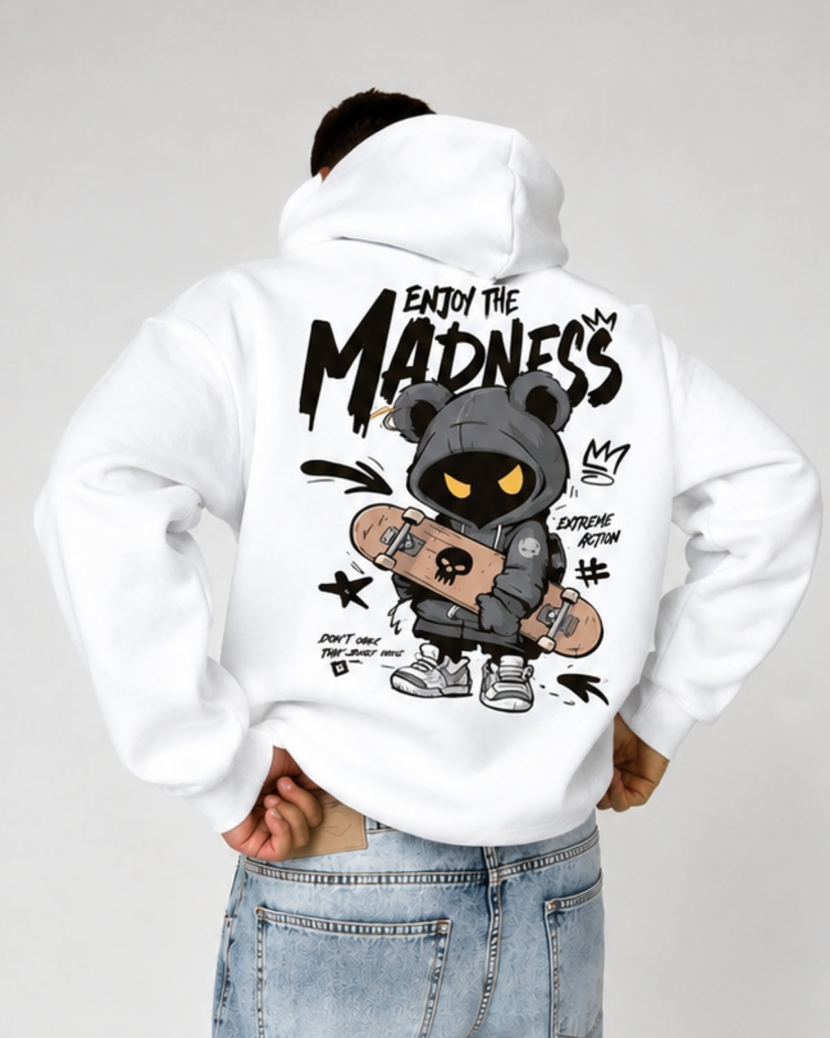 ENJOY THE MADNESS - Oversized Hoodie [ Unisex ]