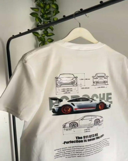 T-Shirt Porsche Oversized