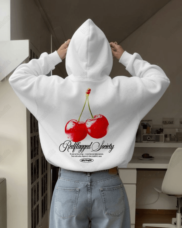 Cherry  - Women Oversized Hoodie
