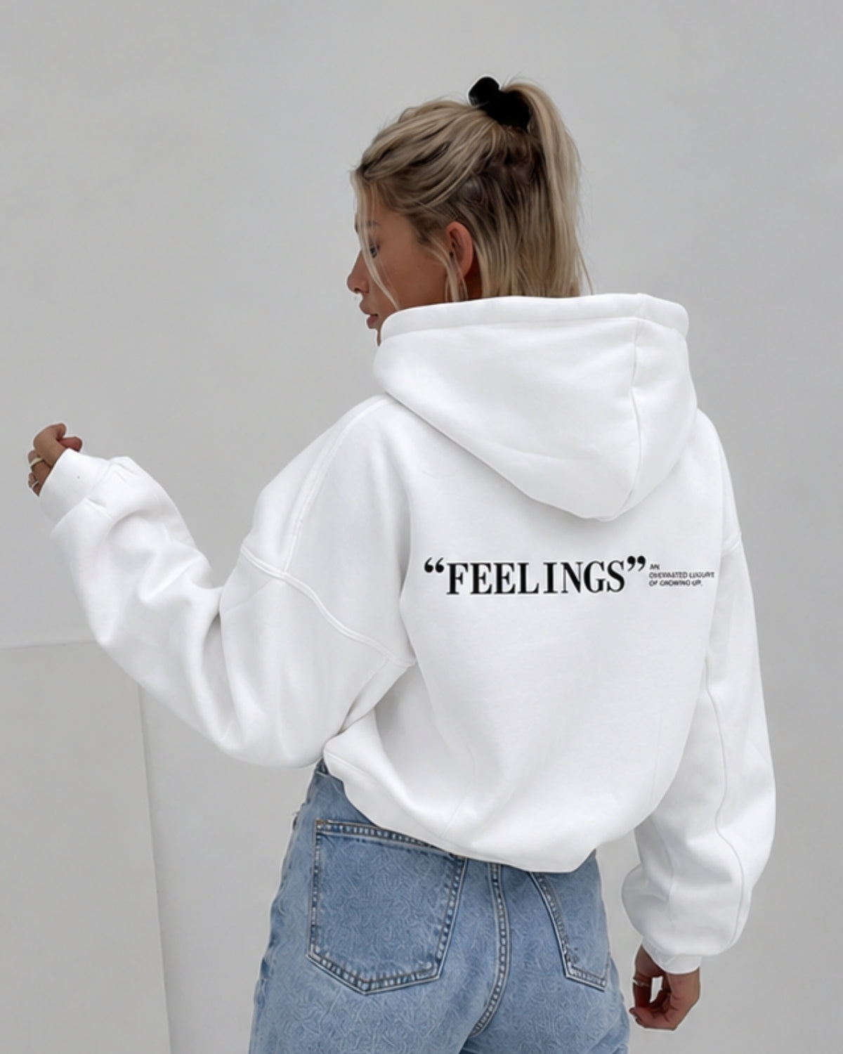 FEELINGS - Women Oversized Hoodie