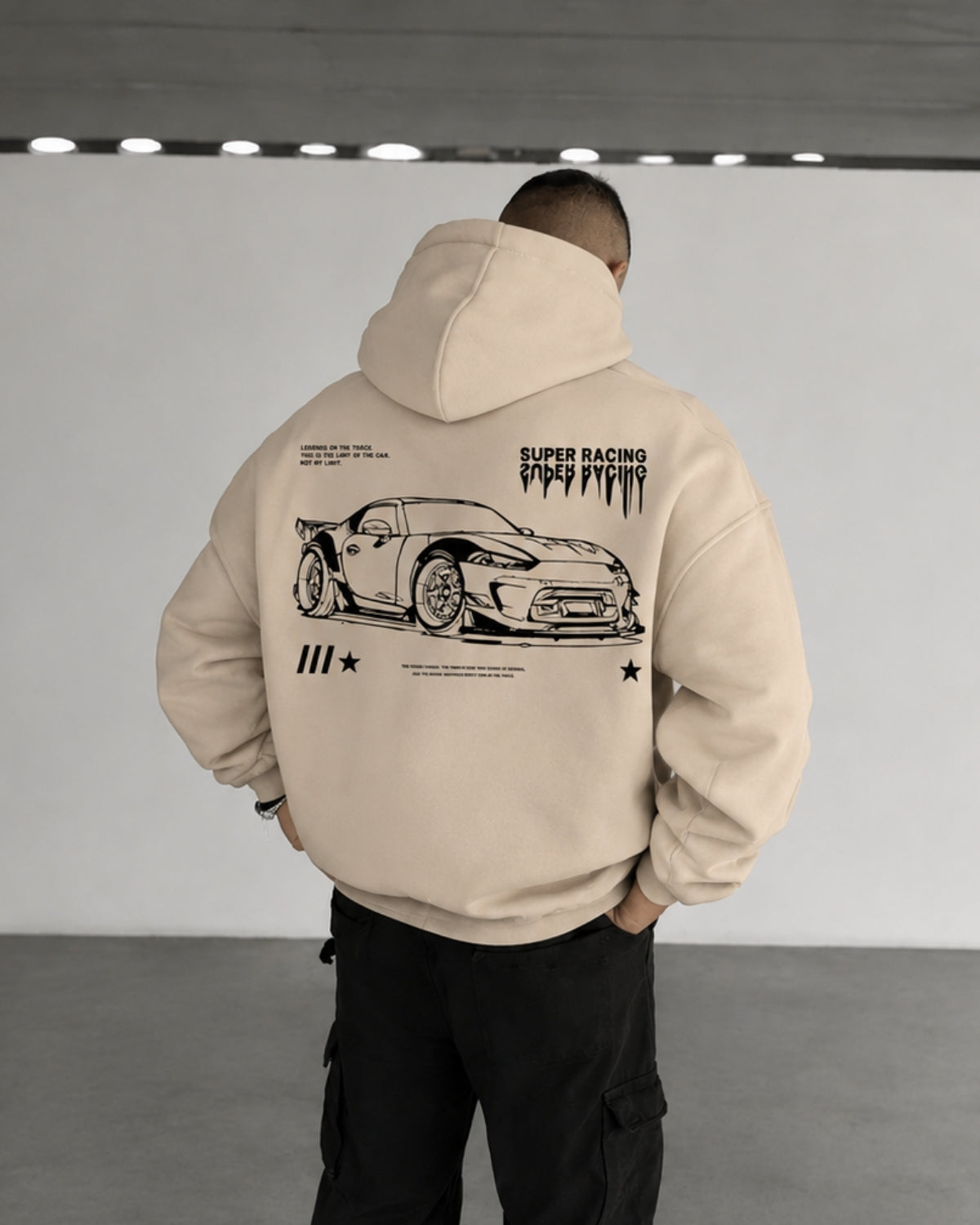 SUPER RACING - Oversized Hoodie [ Unisex ]