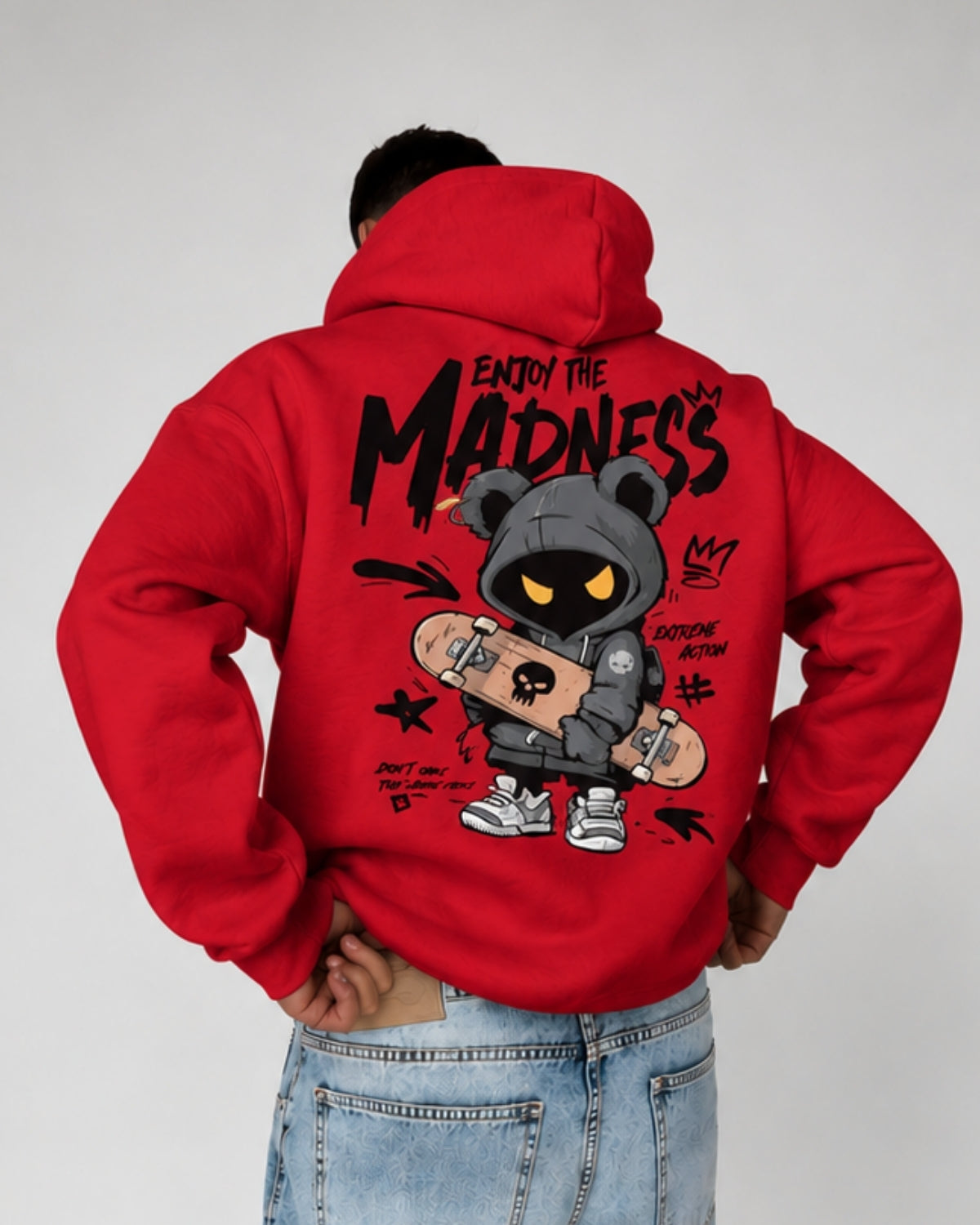 ENJOY THE MADNESS - Oversized Hoodie [ Unisex ]