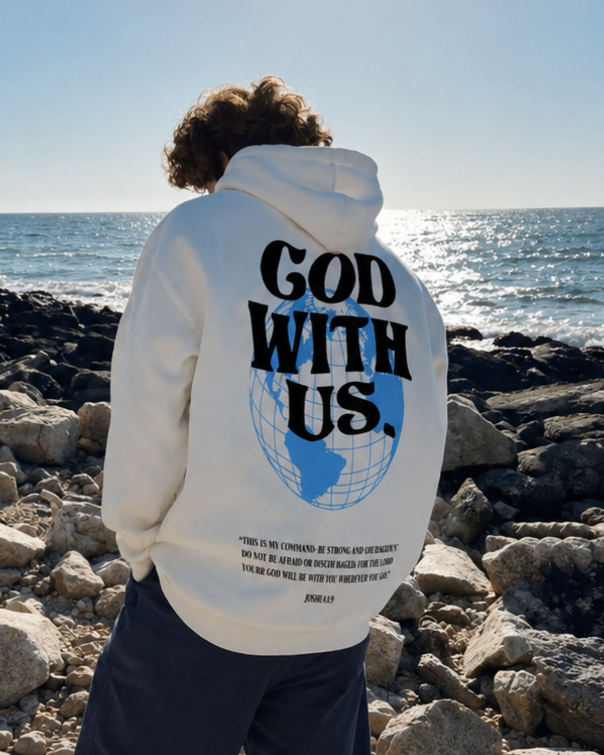 GOD WITH US - Oversized Hoodie [ Unisex ]
