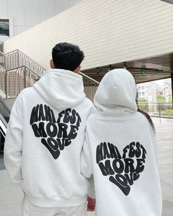 More Love Couple - Oversized Hoodie [ Unisex ]