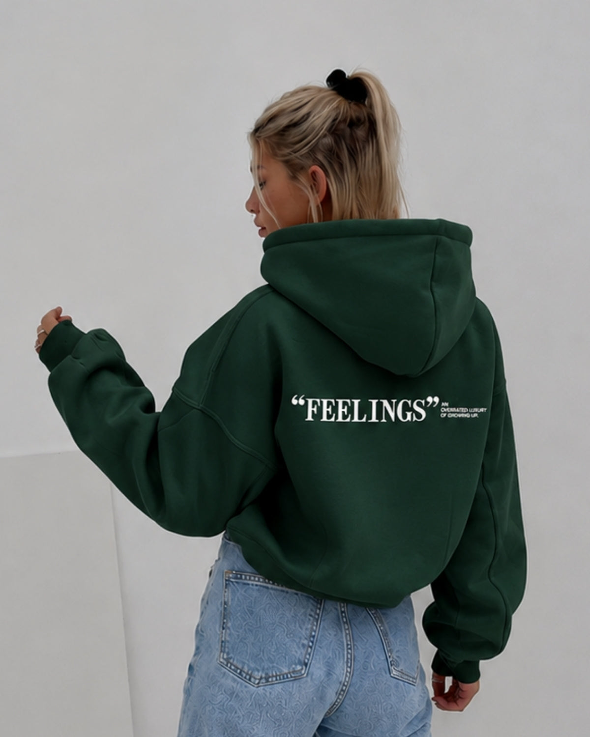 FEELINGS - Women Oversized Hoodie