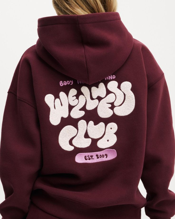 Wellness club - Women Oversized Hoodie