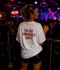 The Hot Unmarried Aunt - Women Oversized T-shirt