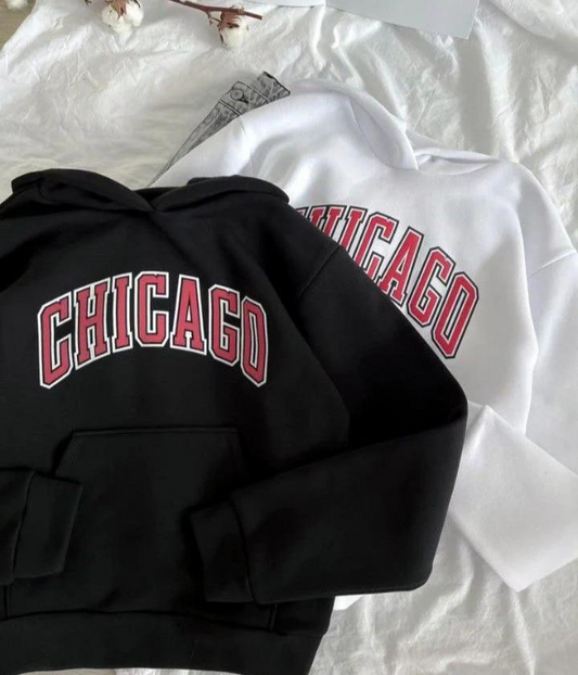 'CHICAGO' Oversized Hoodie