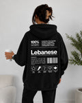 LEBANESE - Women Oversized Hoodie