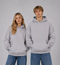 Basic Oversized Hoodie - GRAY