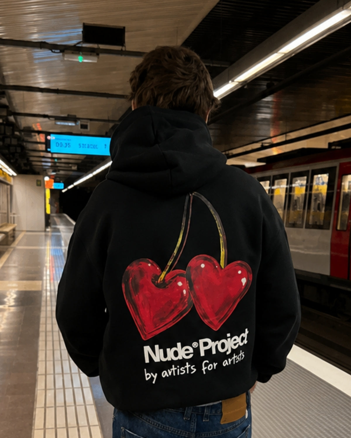 NUDE P - Oversized Hoodie [ Unisex ]