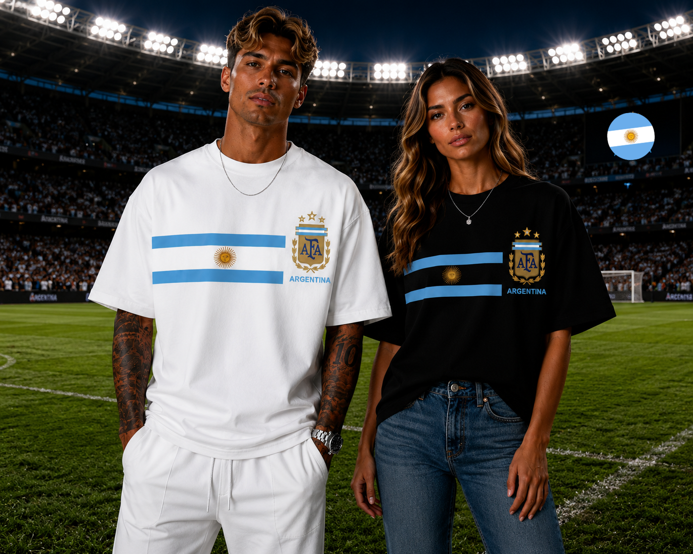 Argentina 🇦🇷 - Oversized T-shirt  [ Unisex ]