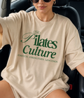 Pilates Culture - Women Oversized T-shirt