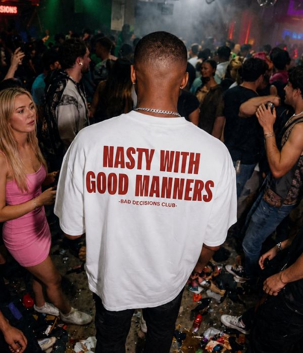 NASTY WITH GOOD MANNERS - Oversized T-shirt  [ Unisex ]