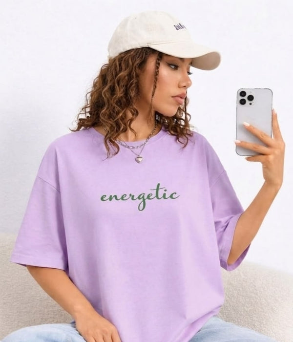 Energetic - Women Oversized T-shirt
