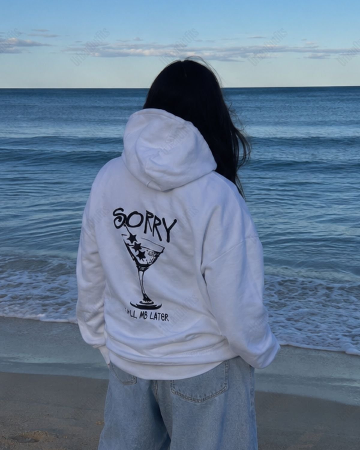 SORRY - Women Oversized Hoodie