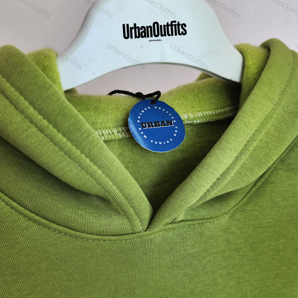 Pistachio Oversized Plain Hoodie