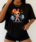 Power Girl - Women Oversized T-shirt