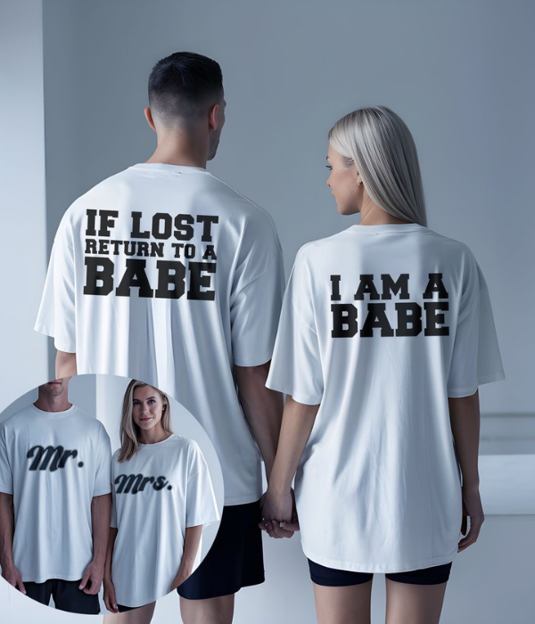 Couple - Oversized  T-shirts [ Unisex ]