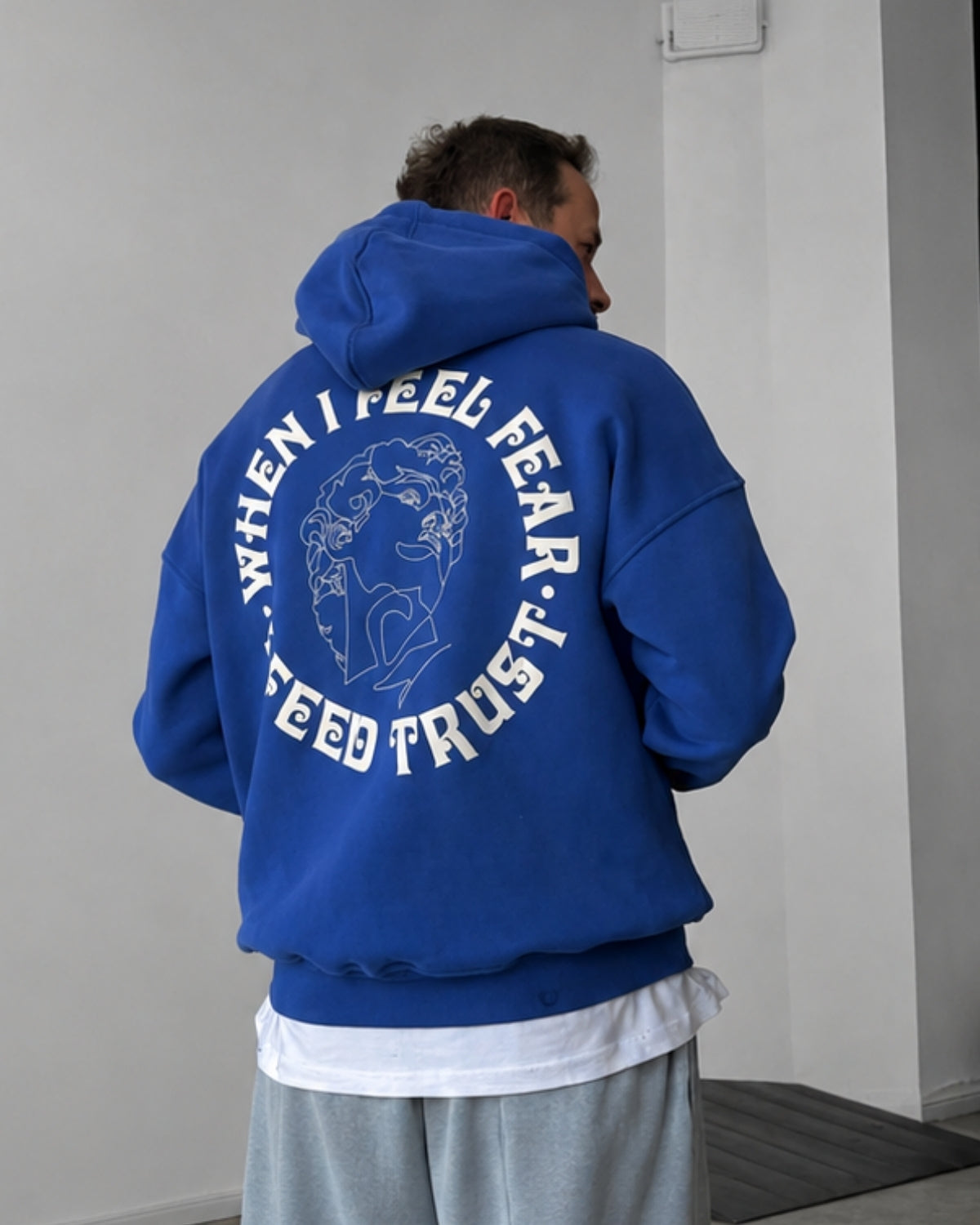 WHEN I FEEL FEAR - Oversized Hoodie [ Unisex ]