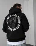 WHEN I FEEL FEAR - Oversized Hoodie [ Unisex ]
