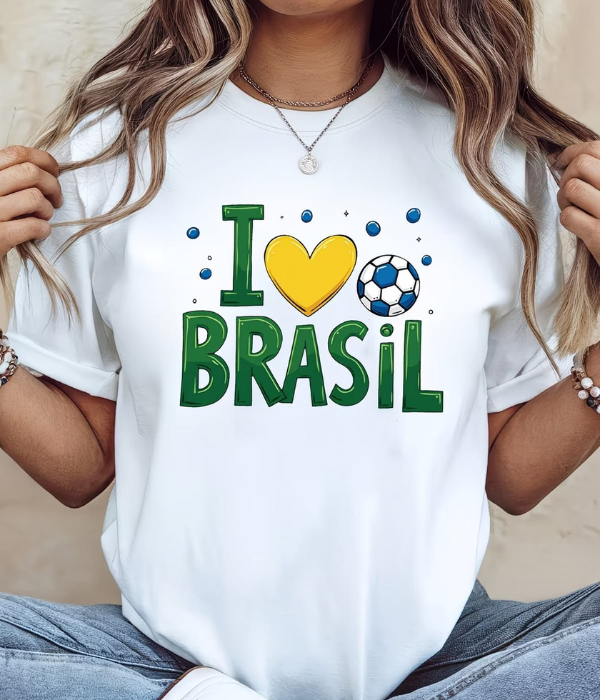 BRAZIL 🇧🇷 - Women Oversized T-shirt  [ Unisex ]