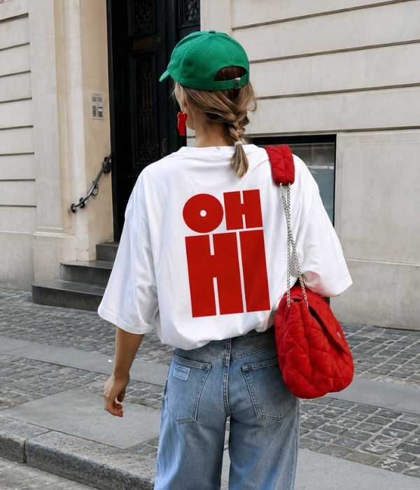 OH HI - Women Oversized T-shirt